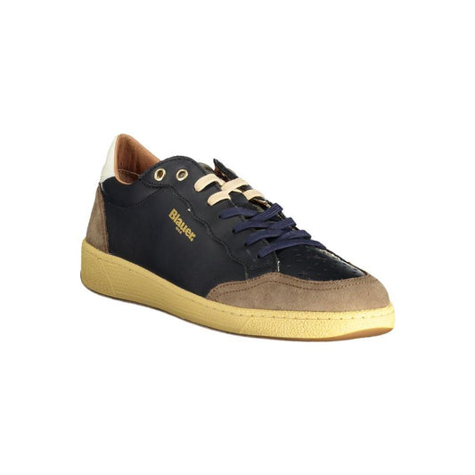 Blauer Brown Polyester Sneaker Blauer Tan