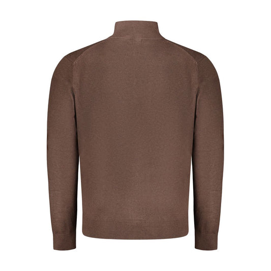 Norway 1963 Brown Polyamide Men Cardigan Norway 1963 Dark Olive Green