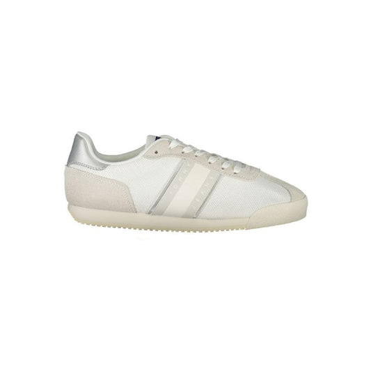 Tommy Hilfiger White Polyester Women Sneaker TO-36737-EU36/US6