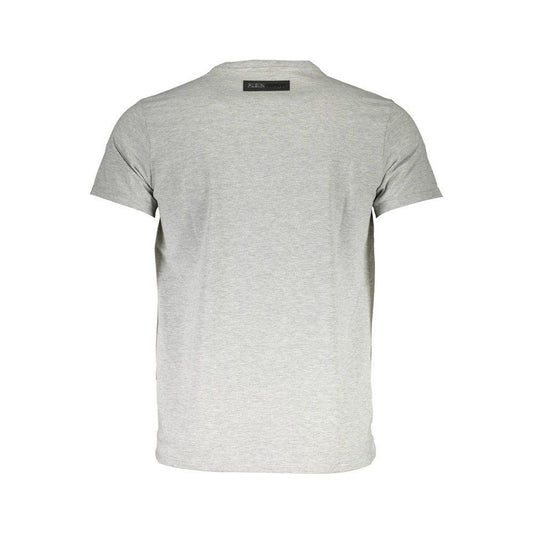 Plein Sport Brown Cotton Men T-Shirt PL-37531-S