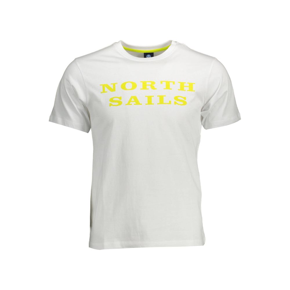 North Sails White Cotton T-Shirt