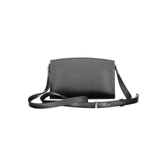 Calvin Klein Black Polyester Women Handbag Calvin Klein Dim Gray