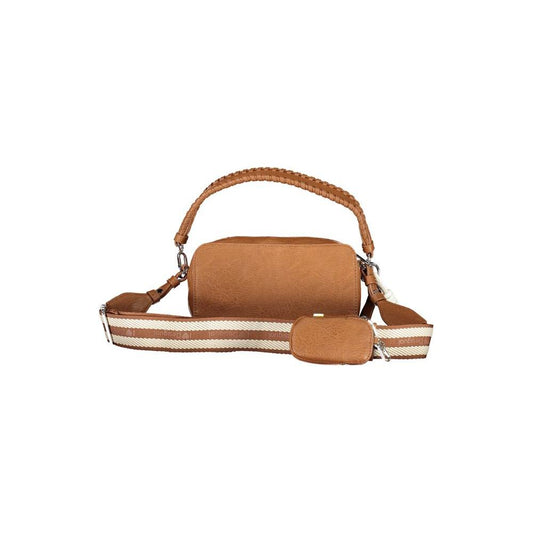 Desigual Brown Polyethylene Handbag Desigual Sienna