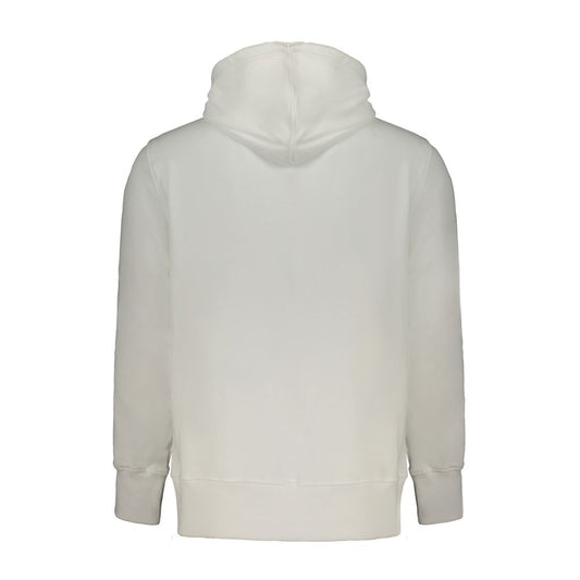 Calvin Klein White Cotton Sweater Calvin Klein Gray