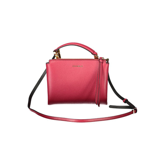 Coccinelle Red Leather Women Handbag Coccinelle Maroon