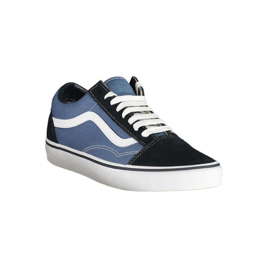 Vans Blue Leather Men Sneaker Vans Lavender
