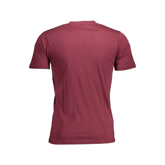 Sergio Tacchini Purple Cotton T-Shirt Sergio Tacchini Brown