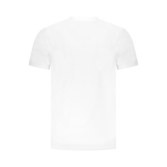 Cavalli Class White Cotton Men T-Shirt Cavalli Class White Smoke