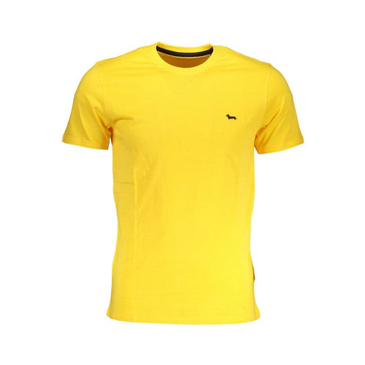 Harmont & Blaine Yellow Cotton T-Shirt Harmont & Blaine Gold