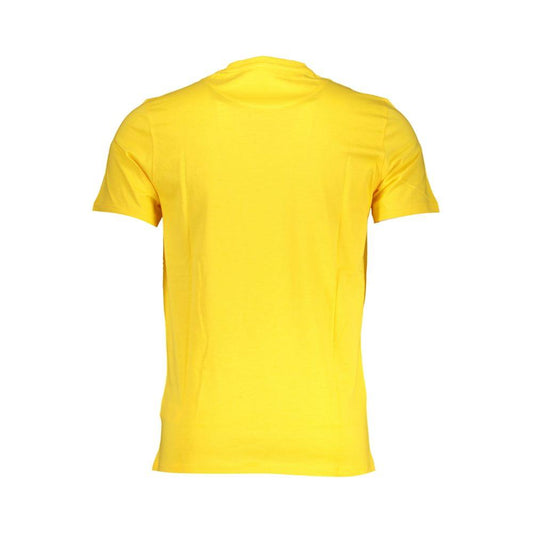 Harmont & Blaine Yellow Cotton T-Shirt Harmont & Blaine Gold