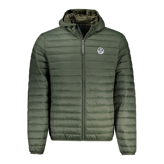 North Sails Green Polyamide Jacket North Sails Dark Olive Green