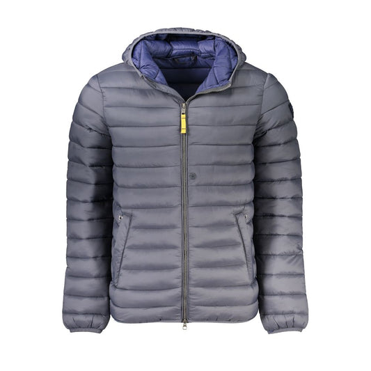 Armata Di Mare Gray Polyamide Men Jacket Armata Di Mare Dim Gray