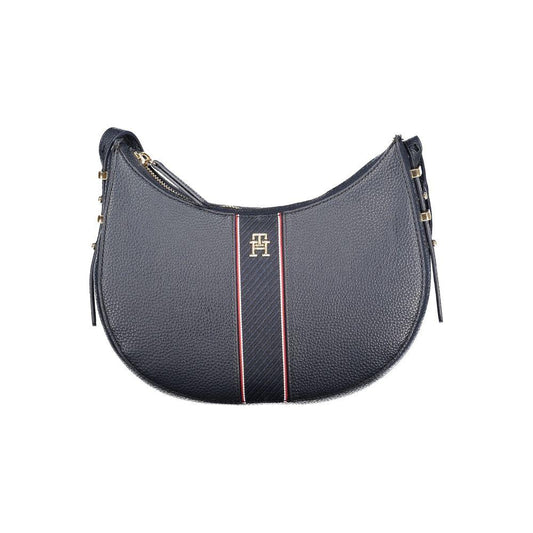 Tommy Hilfiger Blue Polyethylene Women Handbag Tommy Hilfiger Dim Gray