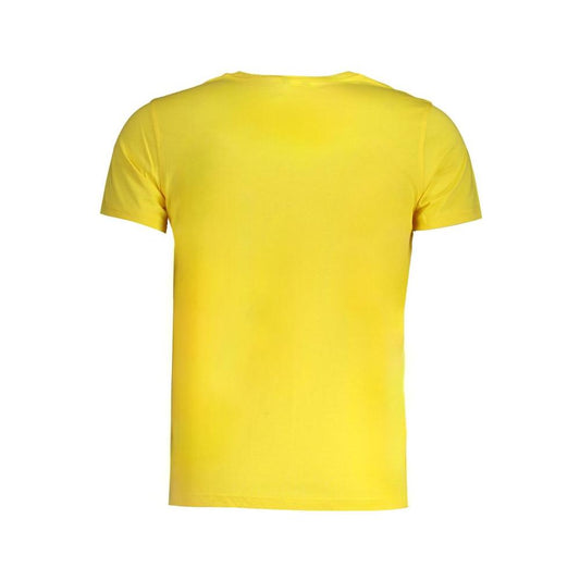 K-WAY Yellow Cotton T-Shirt K-WAY Goldenrod