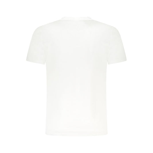 Cavalli Class White Cotton Men T-Shirt Cavalli Class White Smoke