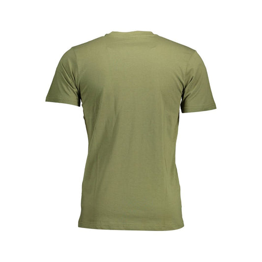 Sergio Tacchini Green Cotton T-Shirt Sergio Tacchini Dim Gray