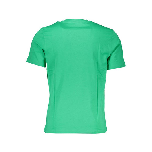 North Sails Green Cotton T-Shirt North Sails Medium Sea Green