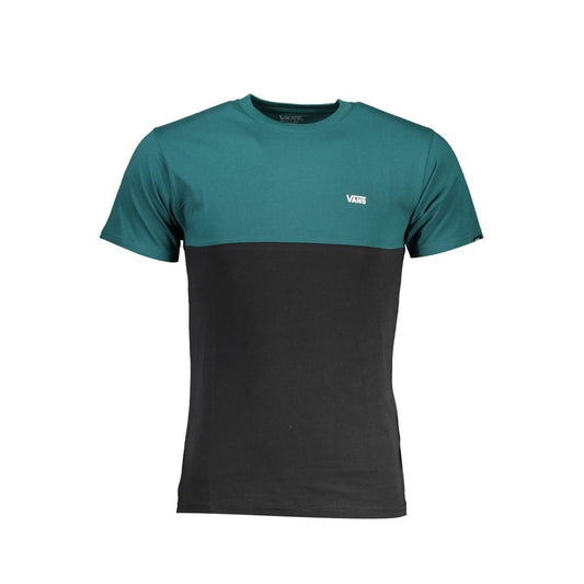 Vans Green Cotton Men T-Shirt Vans Dark Slate Gray