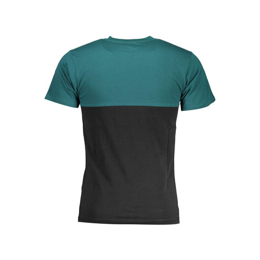 Vans Green Cotton Men T-Shirt Vans Dark Slate Gray