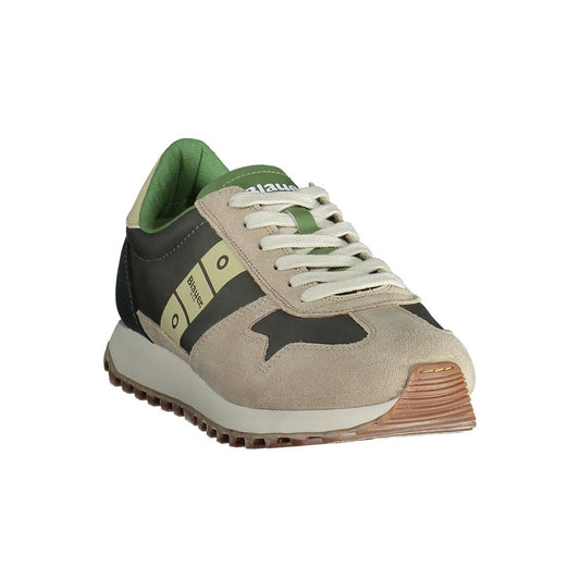 Blauer Beige Polyester Men Sneaker Blauer Rosy Brown