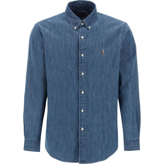 Polo Ralph Lauren custom fit shirt in lightweight denim
