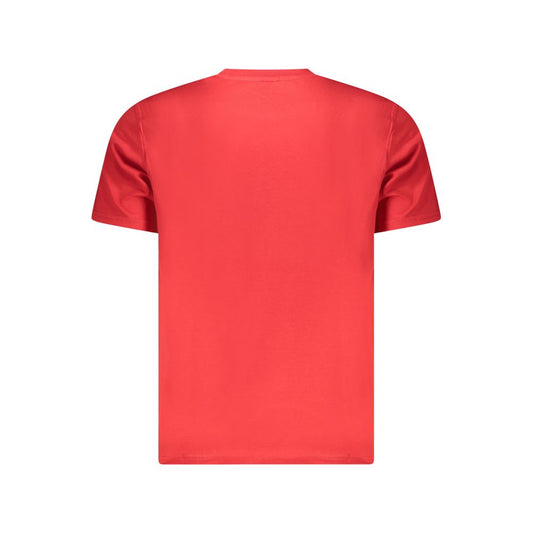 North Sails Red Cotton Men T-Shirt North Sails Tomato