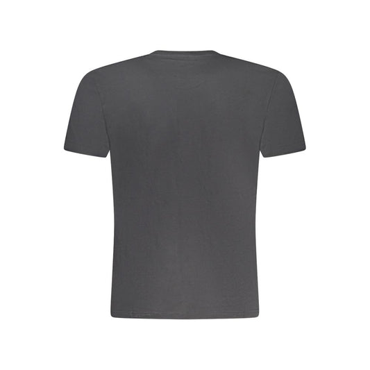 Lee Black Cotton Men T-Shirt Lee Dark Slate Gray
