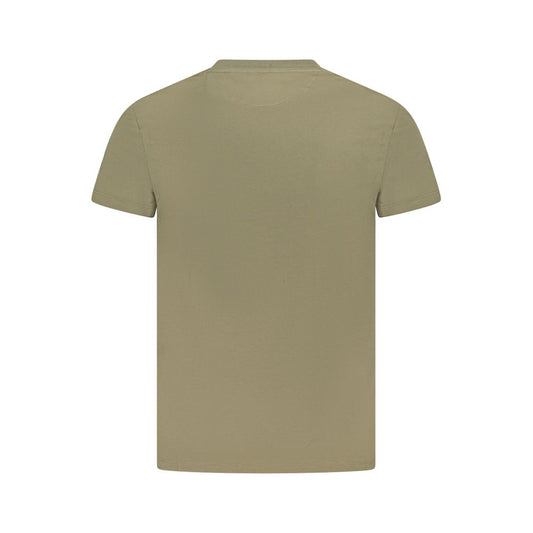 Timberland Green Cotton Men Shirt Timberland Rosy Brown