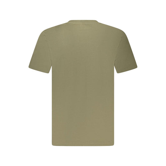 Timberland Green Cotton T-Shirt Timberland Slate Gray