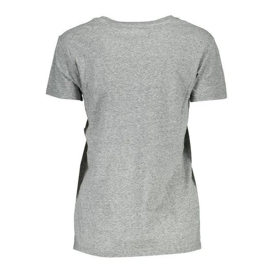 Levi's Gray Cotton Unisex T-Shirt LE-5223-XS