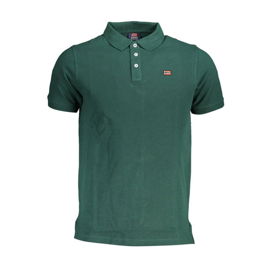 Norway 1963 Green Cotton Polo Shirt Norway 1963 Dark Slate Gray