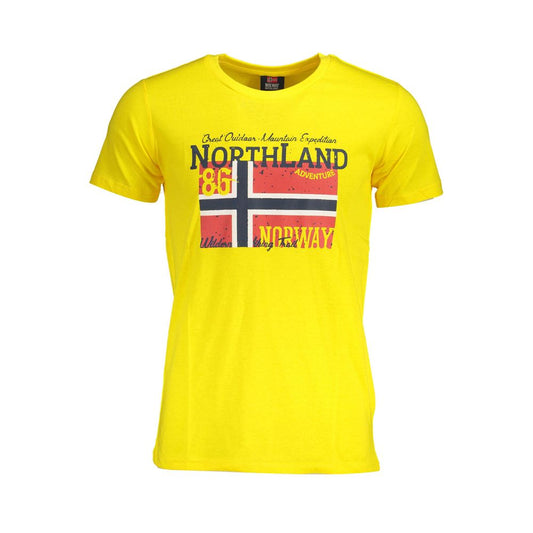 Norway 1963 Yellow Cotton T-Shirt Norway 1963 Gold