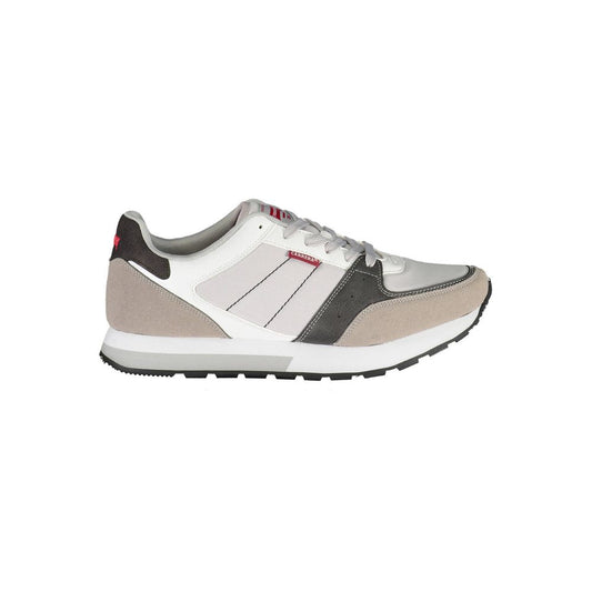 Carrera Gray Polyester Men Sneaker Carrera Light Gray