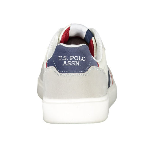 U.S. POLO ASSN. Gray Polyester Men Sneaker U.S. POLO ASSN. Light Gray