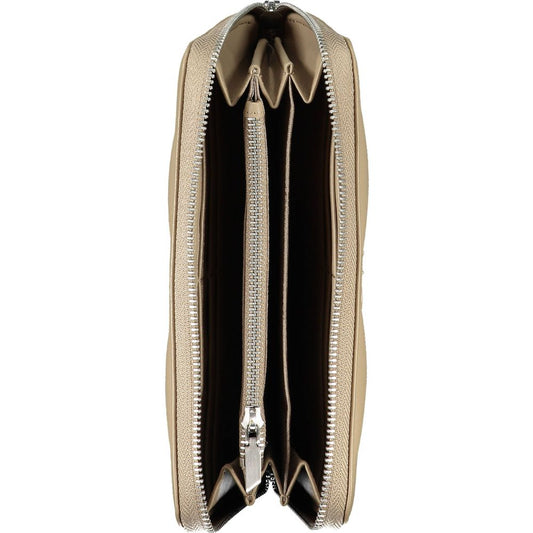 Calvin Klein Elegant Beige Multi-Compartment RFID Wallet Calvin Klein Gray