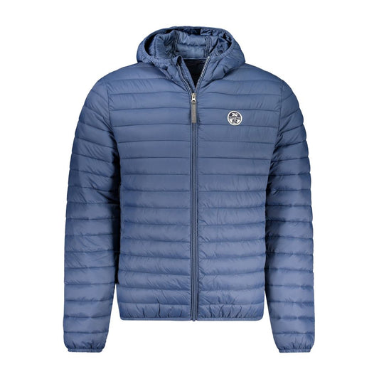 North Sails Blue Polyamide Jacket North Sails Slate Gray