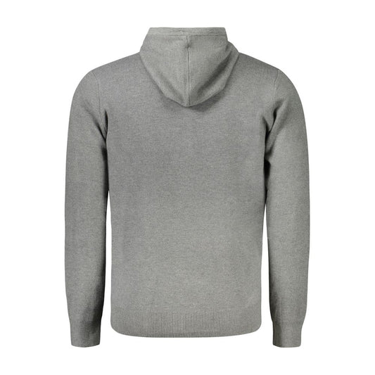 Norway 1963 Gray Polyester Men Cardigan