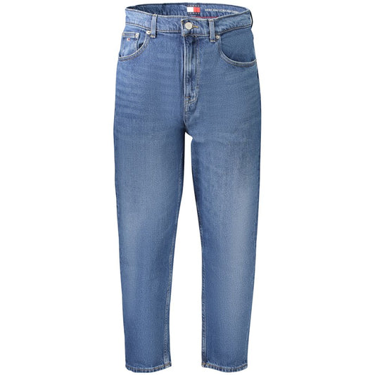 Tommy Hilfiger Blue Cotton Women Jeans Tommy Hilfiger Slate Gray