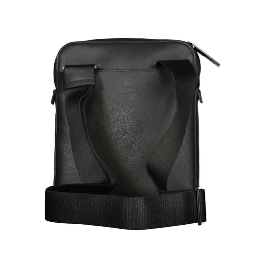 Calvin Klein Black Polyester Men Shoulder Bag Calvin Klein Dark Slate Gray