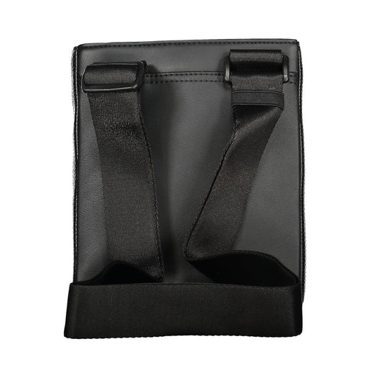 Tommy Hilfiger Black Polyethylene Men Shoulder Bag Tommy Hilfiger Dark Slate Gray