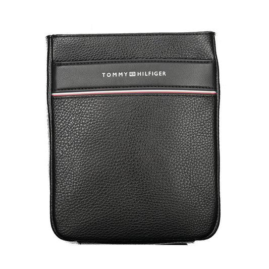 Tommy Hilfiger Black Polyethylene Men Shoulder Bag Tommy Hilfiger Dark Slate Gray