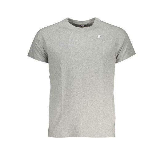 K-WAY Gray Cotton Men T-Shirt