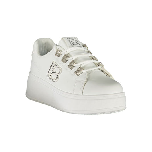 Laura Biagiotti White Polyester Women Sneaker