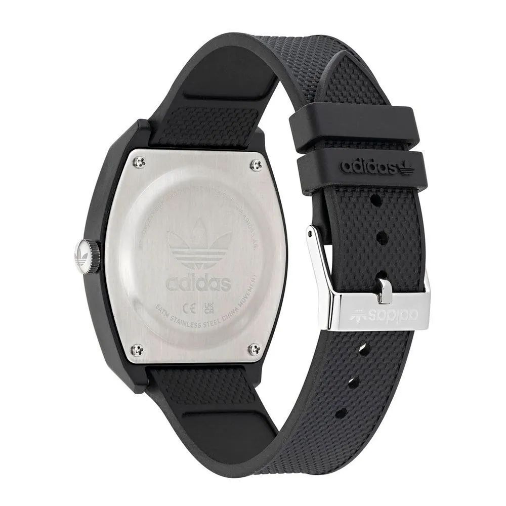 Adidas Black Synthetic Sport Watch