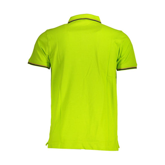 Norway 1963 Yellow Cotton Men Polo Shirt