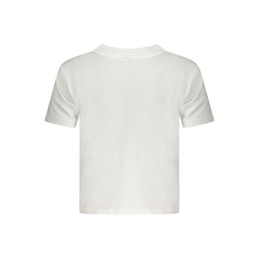 Calvin Klein White Cotton Women T-Shirt