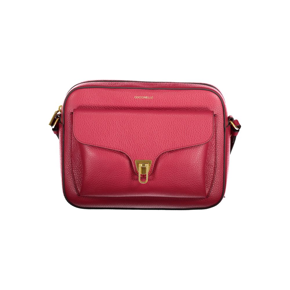 Front view with bag zipped and handles upright.