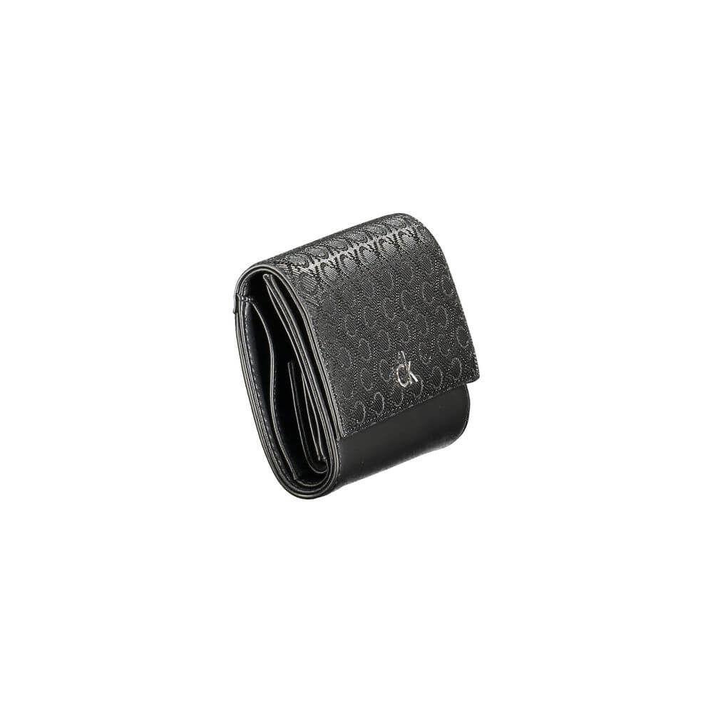 Calvin Klein Black Polyester Women Wallet