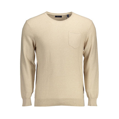 Gant Beige Cotton Men Sweater