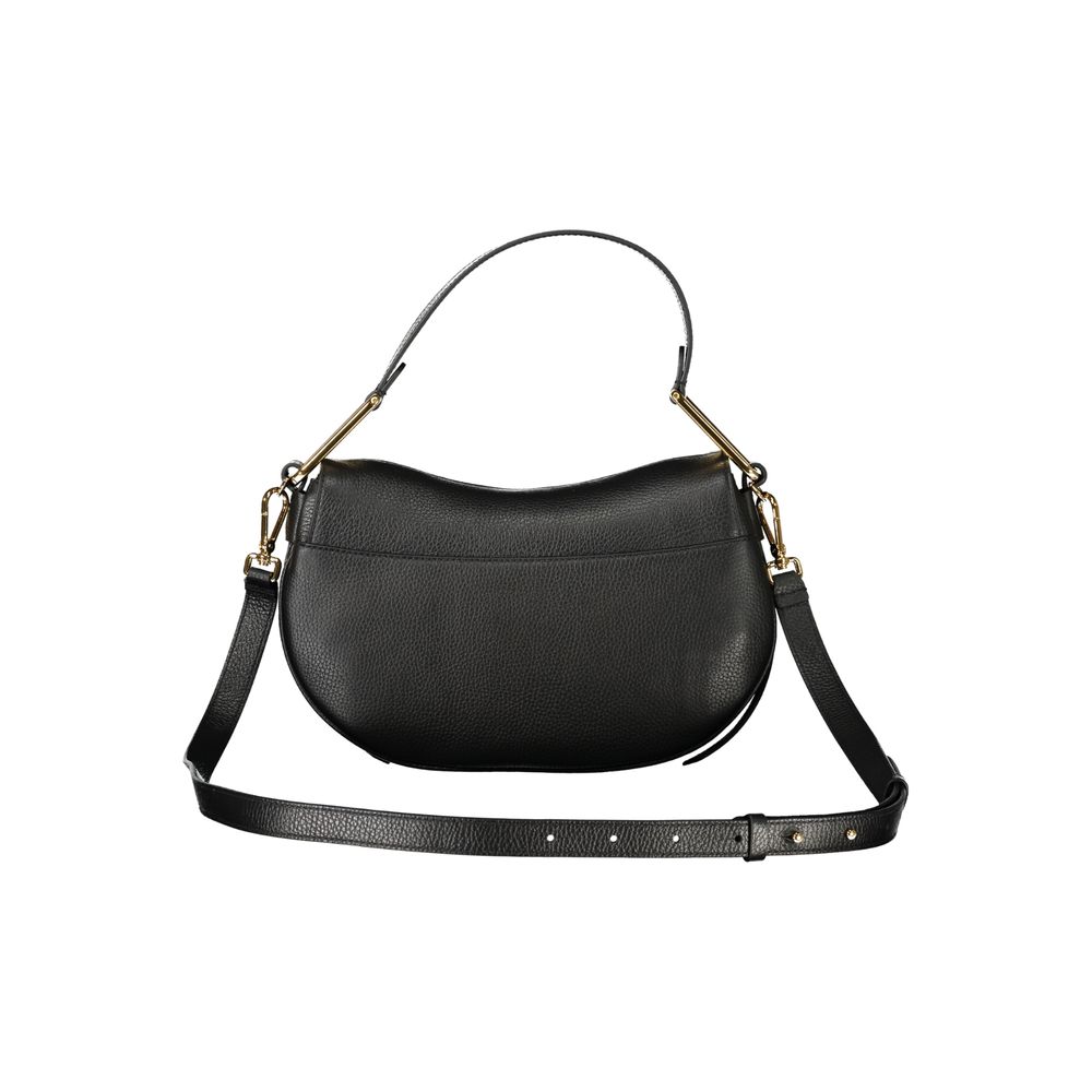 Front view with bag zipped and handles upright.
